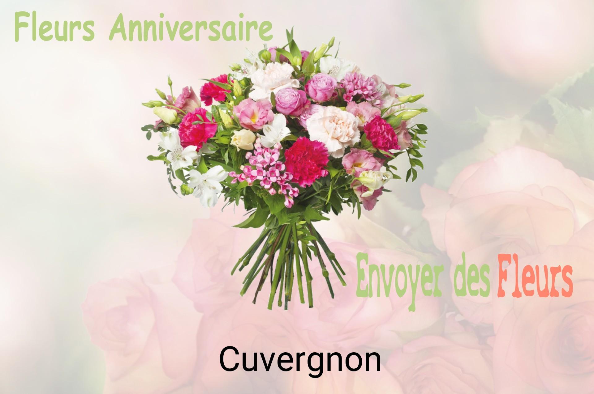 Bouquet de fleurs d’anniversaire livré à Cuvergnon